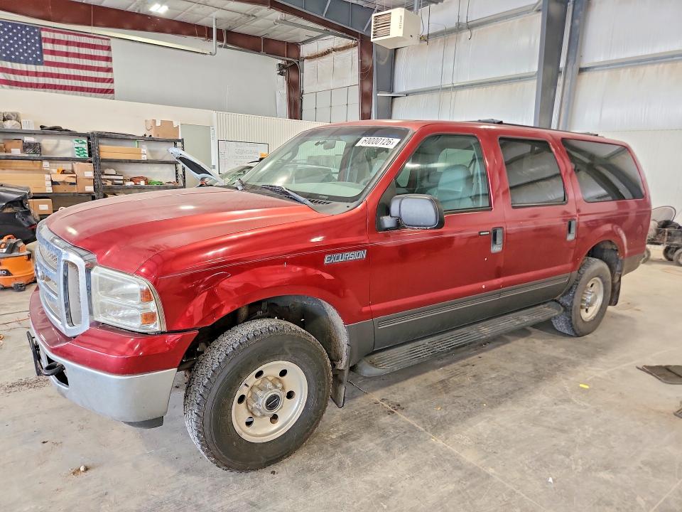 2005 Ford Excursion მანქანა იყიდება აუქციონზე, vin: 1FMNU41S35EB14159, აუქციონის ნომერი: 60000126