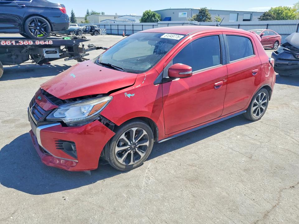 61349776 :رقم المزاد ، ML32AWHJ1MH000430 vin ، 2021 Mitsubishi Mirage مزاد بيع
