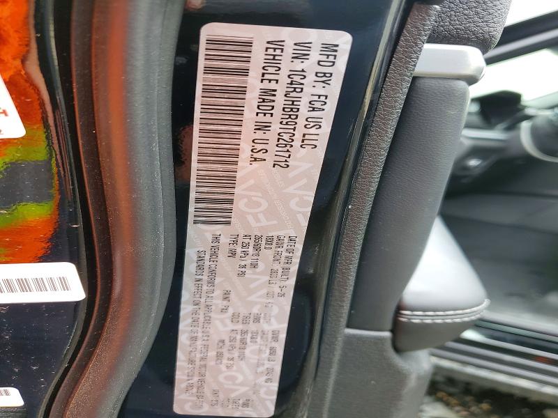 59967986 :رقم المزاد ، 1C4RJHBR9TC261712 vin ، 2026 Jeep Grand Cherokee مزاد بيع