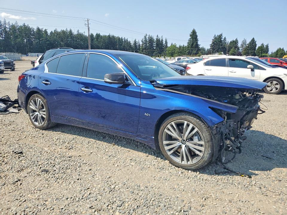62300266 :رقم المزاد ، JN1EV7AR3KM593929 vin ، 2019 Infiniti Q50 مزاد بيع