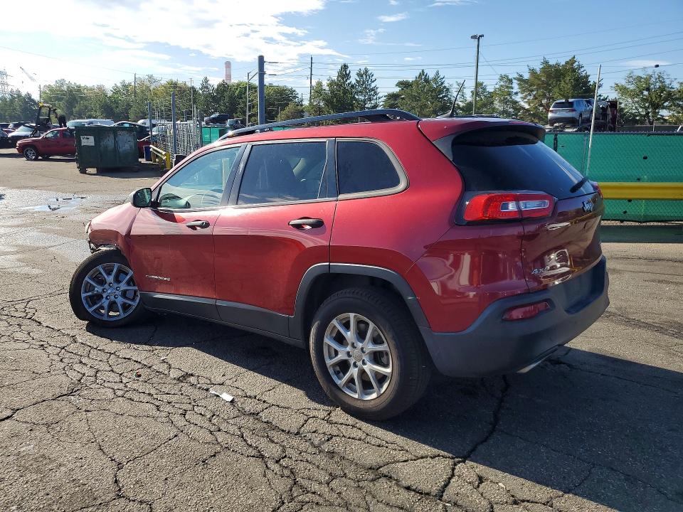 2017 Jeep Cherokee მანქანა იყიდება აუქციონზე, vin: 1C4PJMAS9HW567416, აუქციონის ნომერი: 62043876