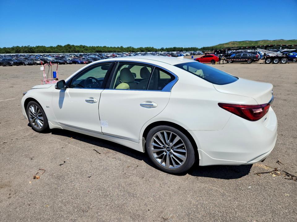 2018 Infiniti Q50 მანქანა იყიდება აუქციონზე, vin: JN1EV7AR1JM610970, აუქციონის ნომერი: 62045446