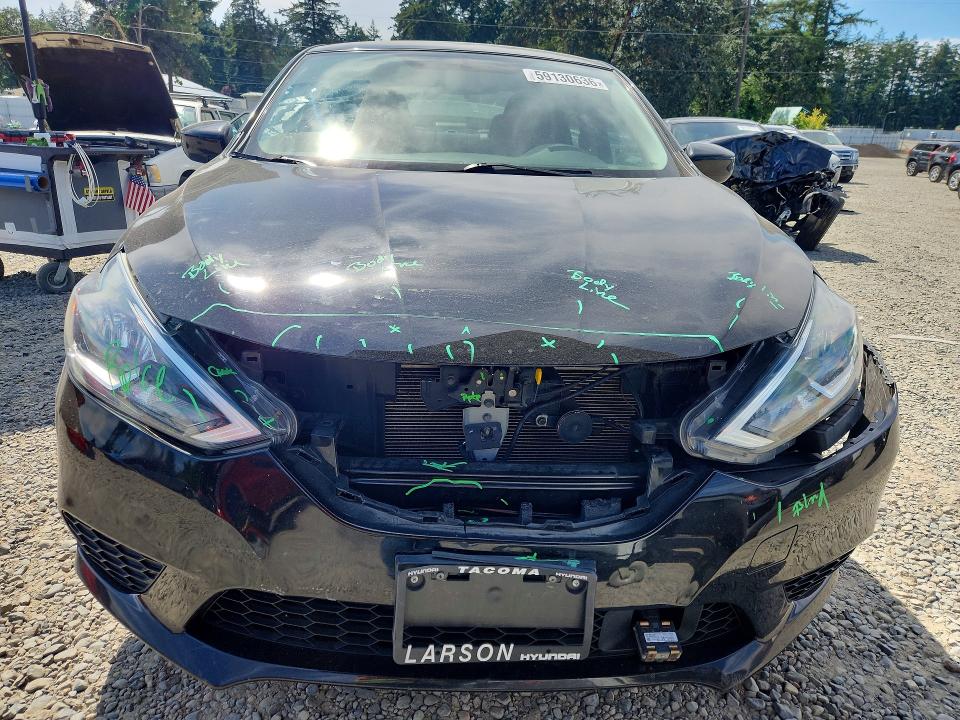 2019 Nissan Sentra მანქანა იყიდება აუქციონზე, vin: 3N1AB7AP7KY335951, აუქციონის ნომერი: 59130636