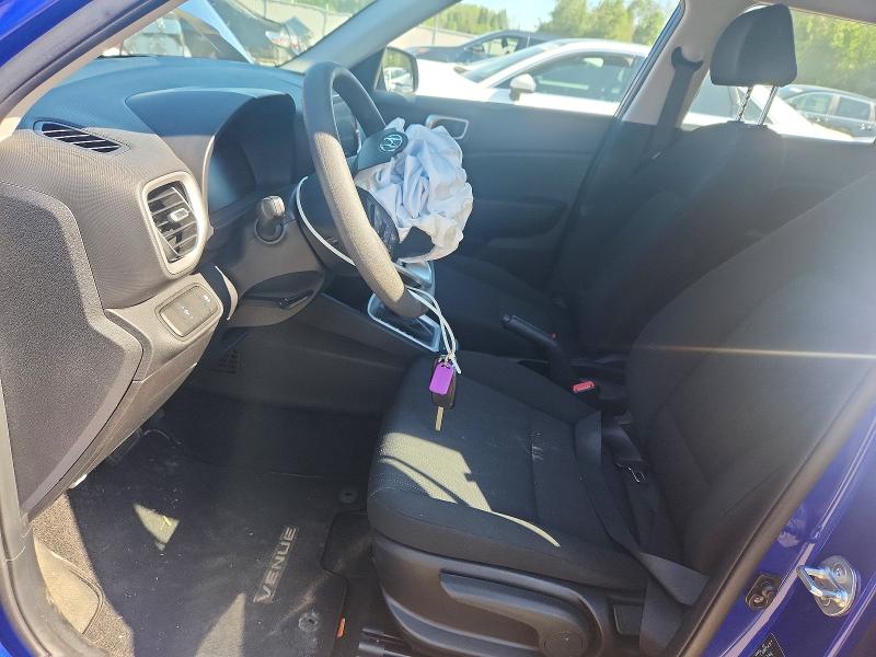 2024 Hyundai Venue მანქანა იყიდება აუქციონზე, vin: KMHRB8A35RU311417, აუქციონის ნომერი: 62014296