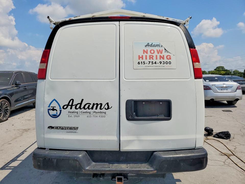Продажа на аукционе авто 2016 Chevrolet Express G2500, vin: 1GCWGAFF2G1263327, номер лота: 59822386