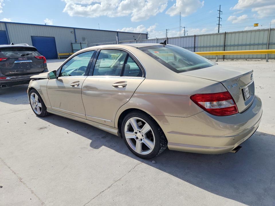 2010 Mercedes-benz C მანქანა იყიდება აუქციონზე, vin: WDDGF5EB6AR107190, აუქციონის ნომერი: 59717716