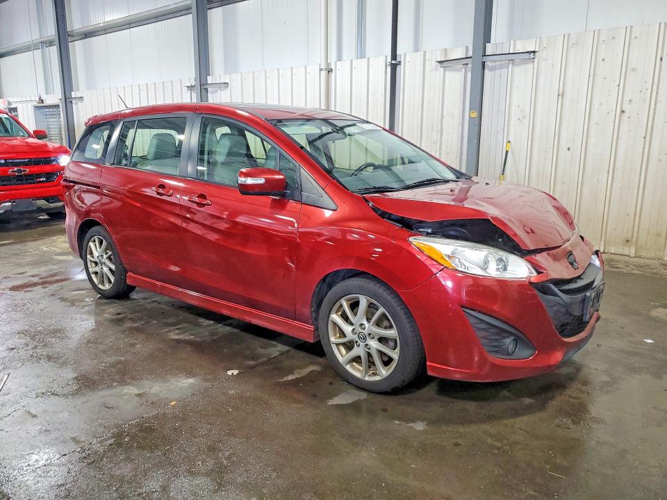 2014 Mazda 5 მანქანა იყიდება აუქციონზე, vin: JM1CW2DL3E0163048, აუქციონის ნომერი: 62785236