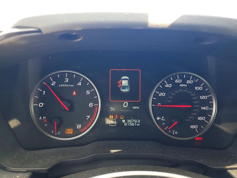 Продаж на аукціоні авто 2023 Subaru Wrx, vin: JF1VBAF63P9808937, номер лоту: 62990716