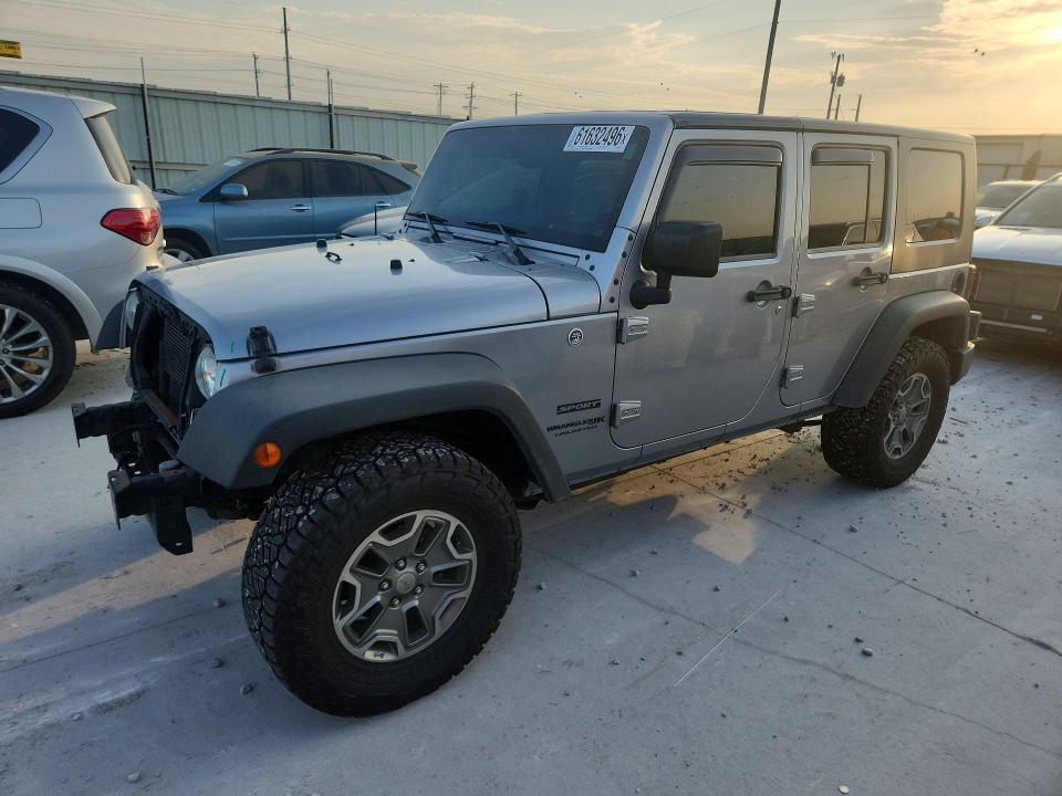 Aukcja sprzedaży 2018 Jeep Wrangler Unlimited, vin: 1C4BJWDGXJL859726, numer aukcji: 61632496
