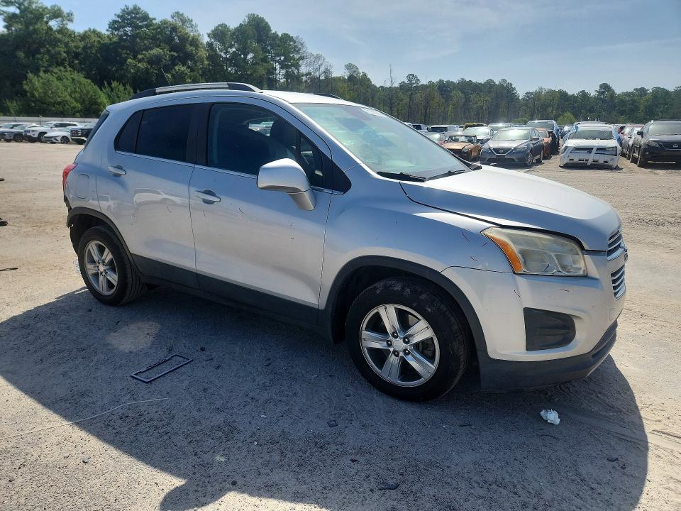 2015 Chevrolet Trax მანქანა იყიდება აუქციონზე, vin: 3GNCJLSB8FL252107, აუქციონის ნომერი: 61950036
