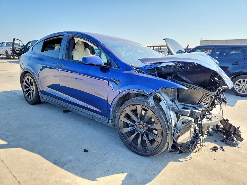 62081146 :رقم المزاد ، 7SAXCAE55NF357962 vin ، 2022 Tesla Model X مزاد بيع