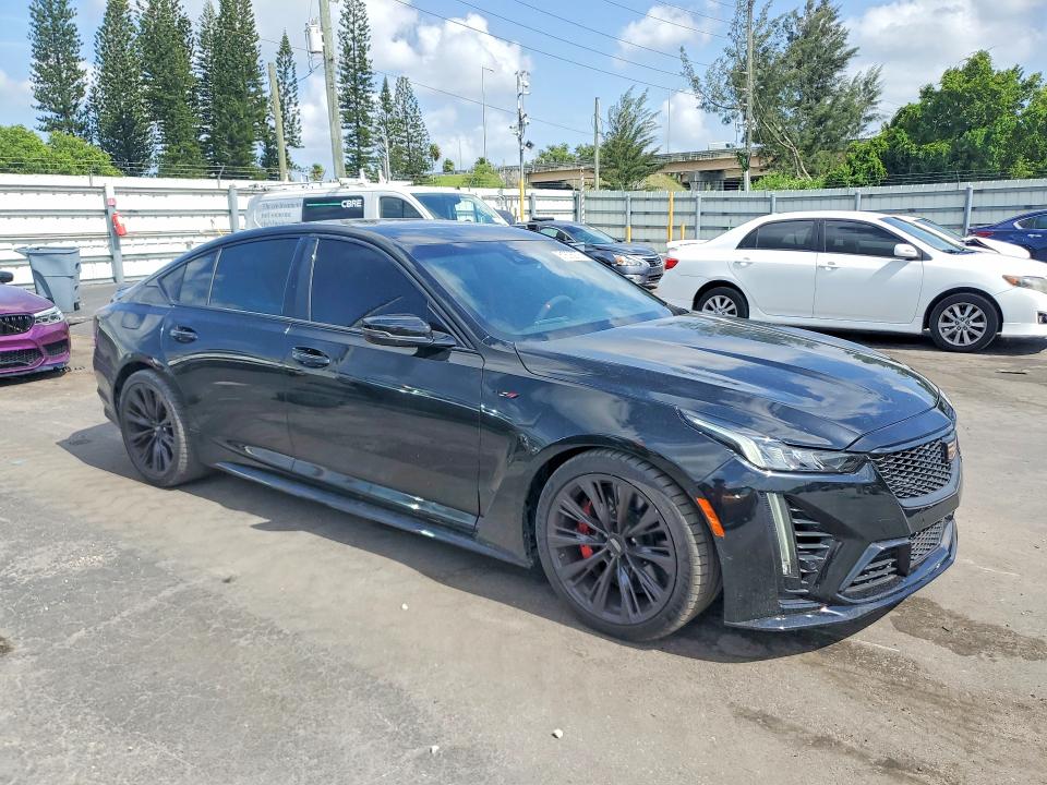 2024 Cadillac Ct5-v მანქანა იყიდება აუქციონზე, vin: 1G6D35R61R0810573, აუქციონის ნომერი: 61806976
