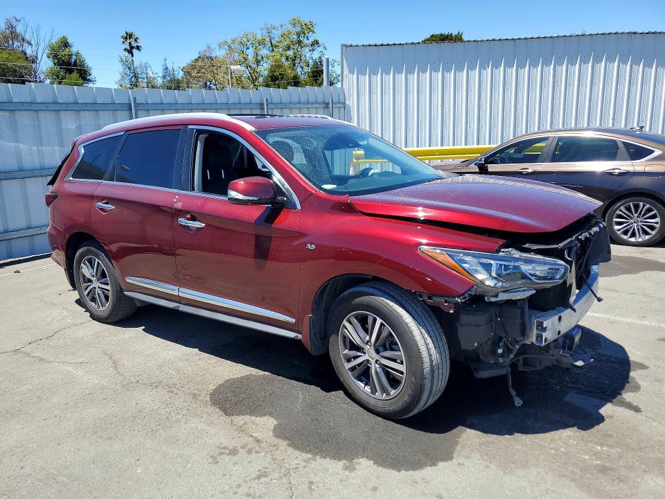 Aukcja sprzedaży 2019 Infiniti Qx60, vin: 5N1DL0MM1KC558989, numer aukcji: 62287546