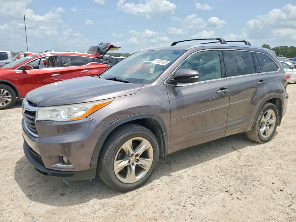 Продаж на аукціоні авто 2014 Toyota Highlander, vin: 5TDDKRFH6ES017662, номер лоту: 61583126
