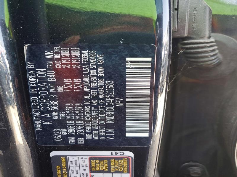 60372296 :رقم المزاد ، KNDRHDLG4P5211683 vin ، 2023 Kia Sorento Hybrid مزاد بيع
