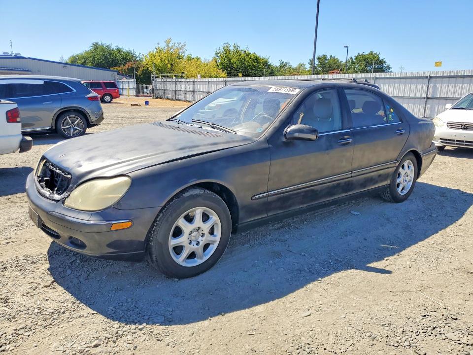 2002 Mercedes-benz S მანქანა იყიდება აუქციონზე, vin: WDBNG75J92A279732, აუქციონის ნომერი: 58971996