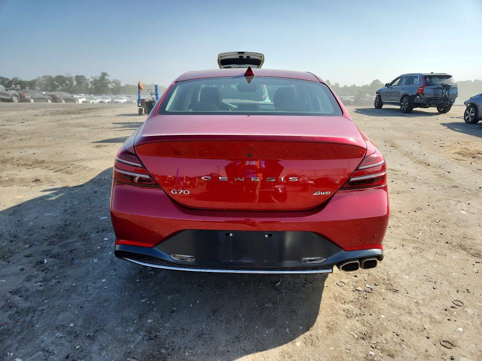 59628586 :رقم المزاد ، KMTG34TAXNU103526 vin ، 2022 Genesis G70 مزاد بيع