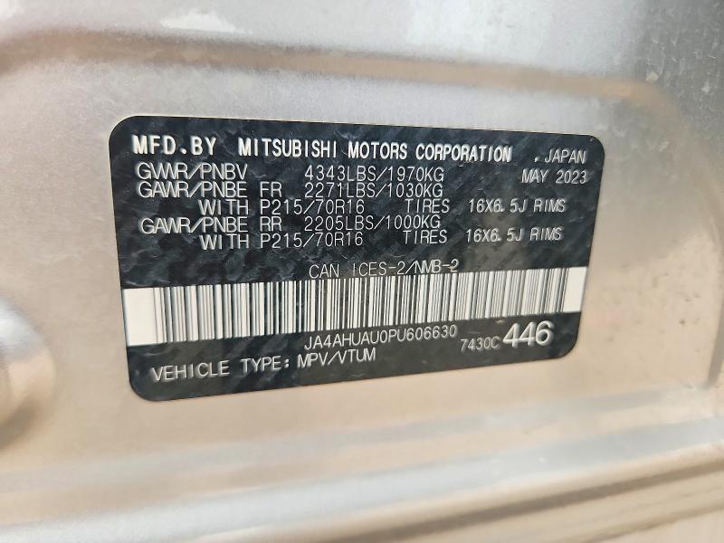 Продажа на аукционе авто 2023 Mitsubishi Rvr, vin: JA4AHUAU0PU606630, номер лота: 61696266