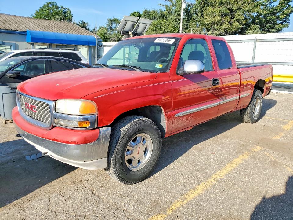 59266386 :رقم المزاد ، 1GTEK19T31E177245 vin ، 2001 Gmc New Sierra مزاد بيع