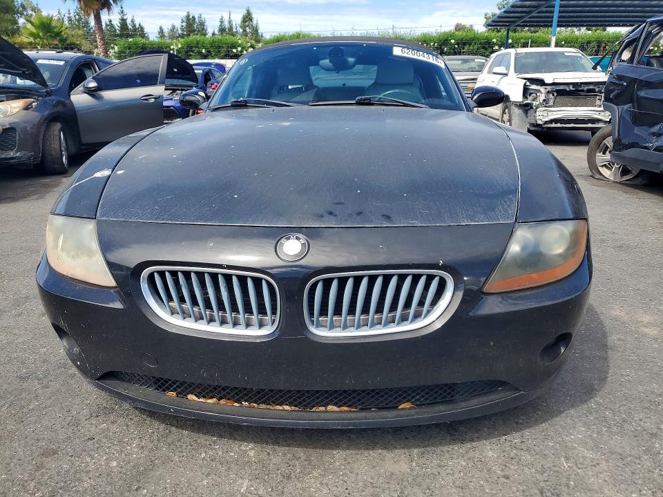 62004316 :رقم المزاد ، 4USBT33483LS40426 vin ، 2003 Bmw Z4 مزاد بيع