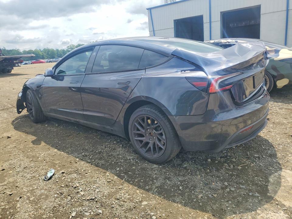 2025 Tesla Model 3 მანქანა იყიდება აუქციონზე, vin: 5YJ3E1EAXSF023893, აუქციონის ნომერი: 62940396