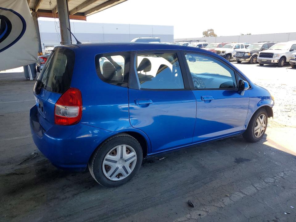 2007 Honda Fit მანქანა იყიდება აუქციონზე, vin: JHMGD38427S024499, აუქციონის ნომერი: 62597236
