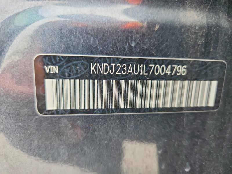 2020 Kia Soul მანქანა იყიდება აუქციონზე, vin: KNDJ23AU1L7004796, აუქციონის ნომერი: 60715376