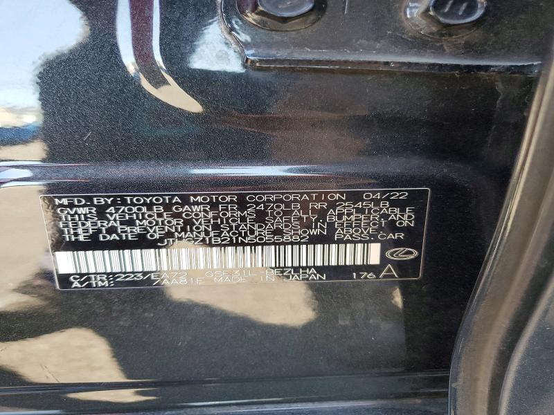 Продаж на аукціоні авто 2022 Lexus Is, vin: JTHGZ1B21N5055882, номер лоту: 62322736