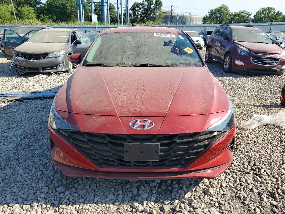 60875276 :رقم المزاد ، KMHLM4AG2NU311526 vin ، 2022 Hyundai Elantra مزاد بيع