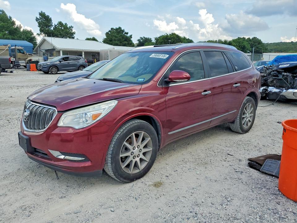 59666106 :رقم المزاد ، 5GAKRBKD2FJ361647 vin ، 2015 Buick Enclave مزاد بيع