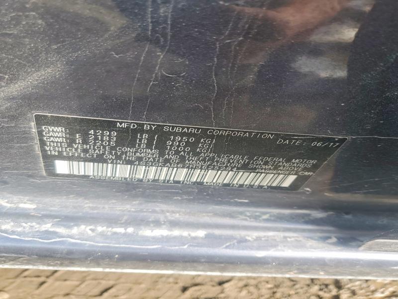 Продажа на аукционе авто 2017 Subaru Impreza, vin: 4S3GKAB67H3625294, номер лота: 62852406