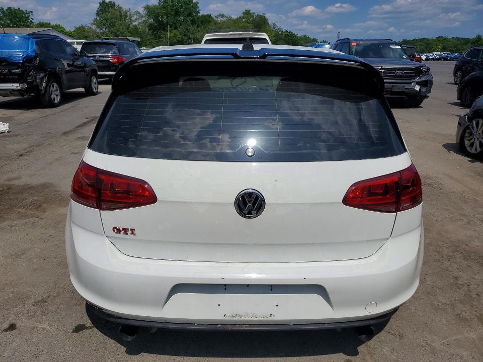 2017 Volkswagen Gti მანქანა იყიდება აუქციონზე, vin: 3VW447AU9HM062809, აუქციონის ნომერი: 59740646