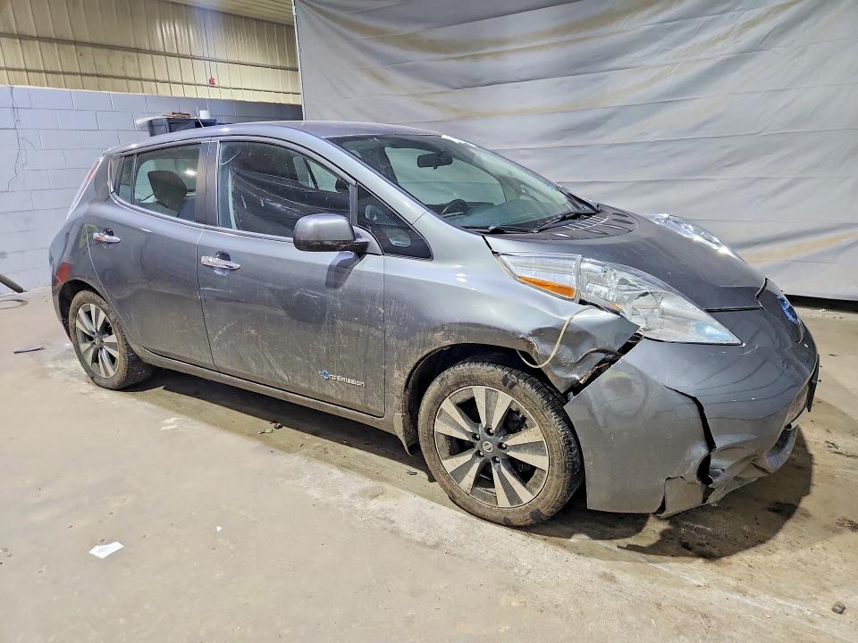59733106 :رقم المزاد ، 1N4BZ0CPXHC308042 vin ، 2017 Nissan Leaf مزاد بيع
