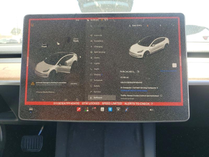 Aukcja sprzedaży 2023 Tesla Model 3, vin: 5YJ3E1EA7PF404110, numer aukcji: 59691796