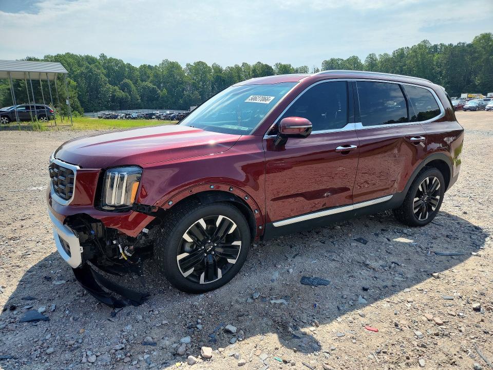58627066 :رقم المزاد ، 5XYP5DGC0PG335304 vin ، 2023 Kia Telluride مزاد بيع
