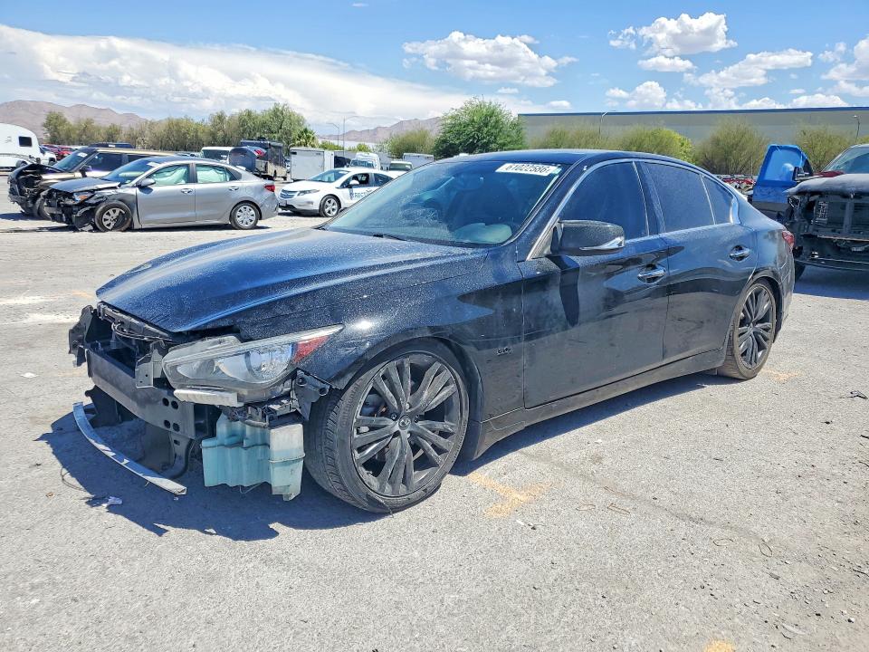 61022586 :رقم المزاد ، JN1EV7AP1JM354702 vin ، 2018 Infiniti Q50 مزاد بيع