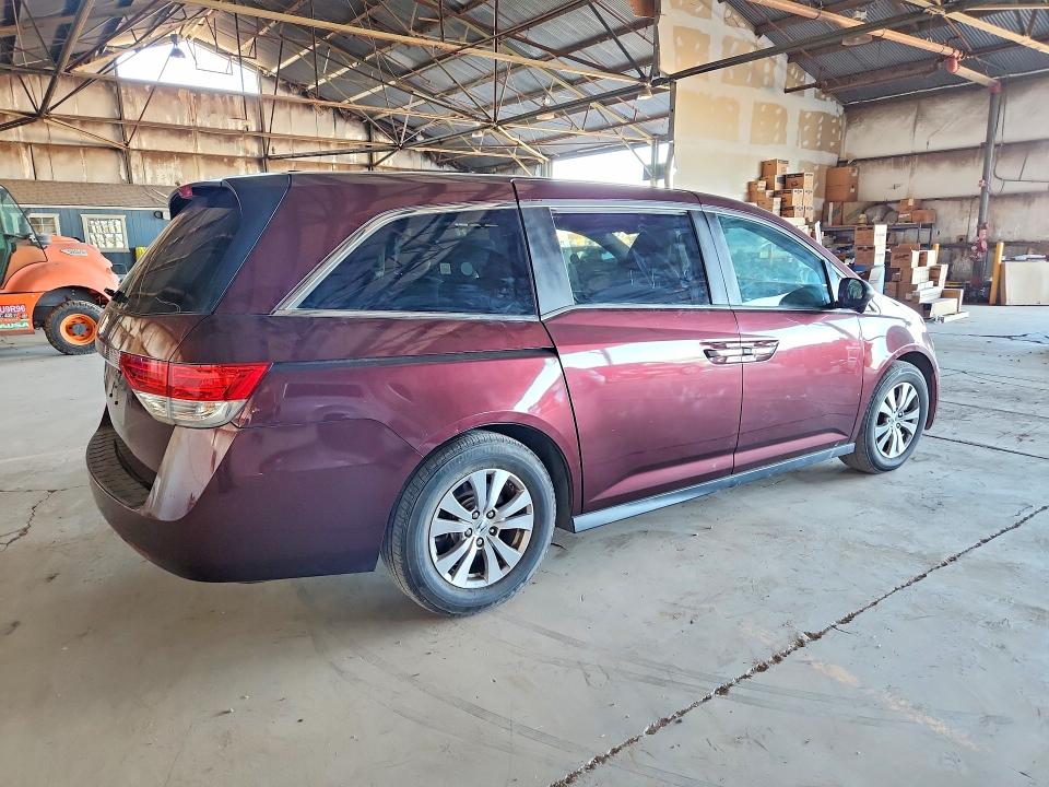 2015 Honda Odyssey მანქანა იყიდება აუქციონზე, vin: 5FNRL5H6XFB095083, აუქციონის ნომერი: 62637686