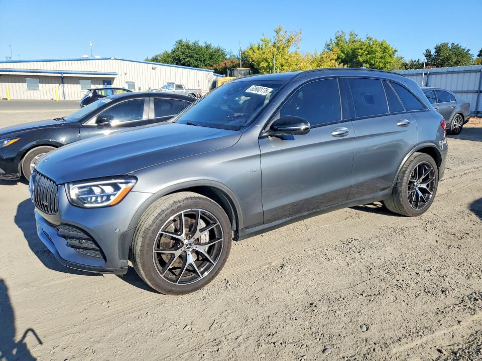 60600776 :رقم المزاد ، W1N0G6EB0MF923132 vin ، 2021 Mercedes-benz Glc مزاد بيع