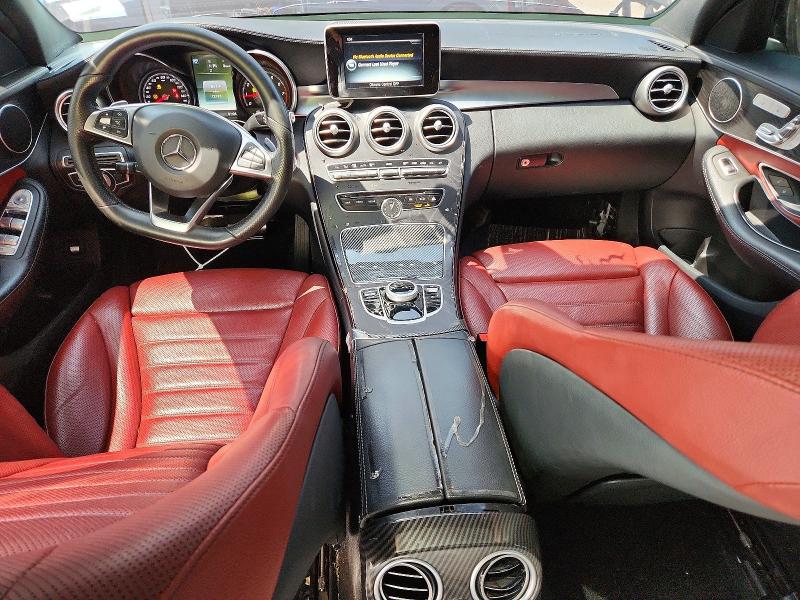 62109016 :رقم المزاد ، 55SWF4JB3HU230613 vin ، 2017 Mercedes-benz C مزاد بيع