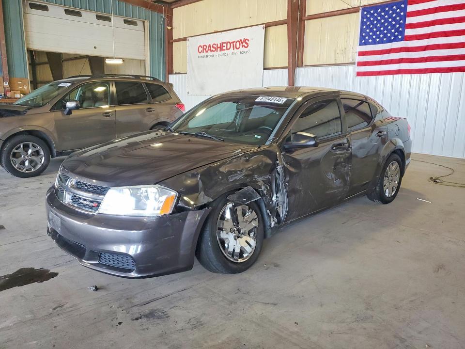 Продаж на аукціоні авто 2014 Dodge Avenger, vin: 1C3CDZABXEN227488, номер лоту: 61940446