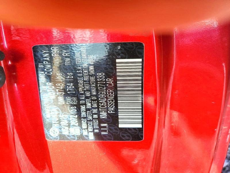 2016 Hyundai Veloster მანქანა იყიდება აუქციონზე, vin: KMHTC6AD9GU271338, აუქციონის ნომერი: 62253756