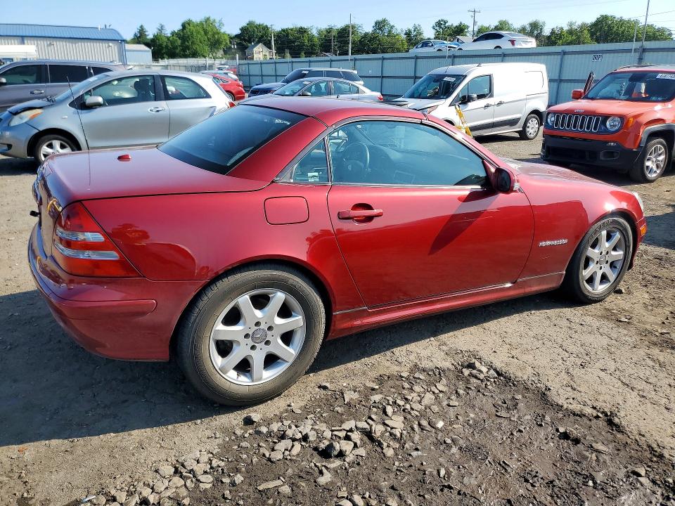 Продаж на аукціоні авто 2001 Mercedes-benz Slk, vin: WDBKK49F61F202310, номер лоту: 62478956