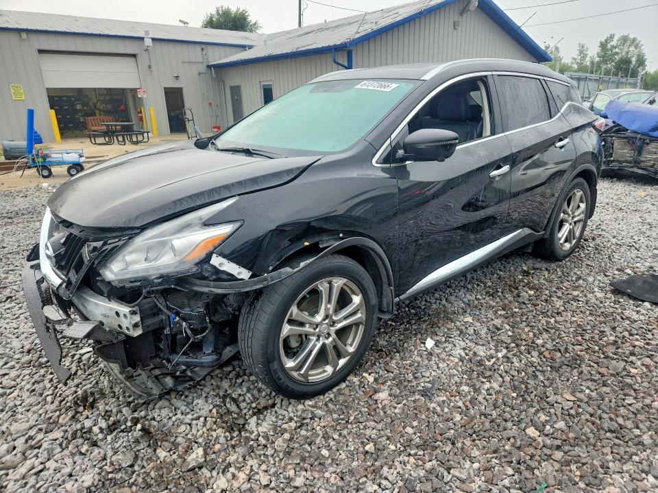 2017 Nissan Murano მანქანა იყიდება აუქციონზე, vin: 5N1AZ2MH0HN178152, აუქციონის ნომერი: 61372666