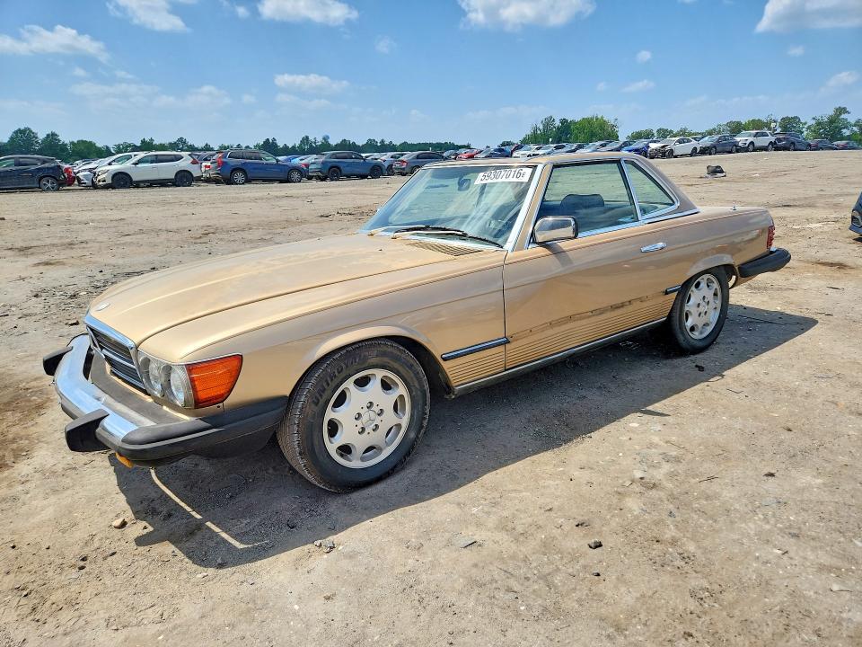 1981 Mercedes-benz 380 მანქანა იყიდება აუქციონზე, vin: WDBBA45AXBB006523, აუქციონის ნომერი: 59307016