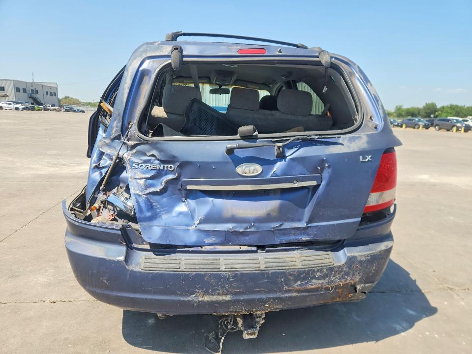 62260356 :رقم المزاد ، KNDJD733165613537 vin ، 2006 Kia Sorento مزاد بيع