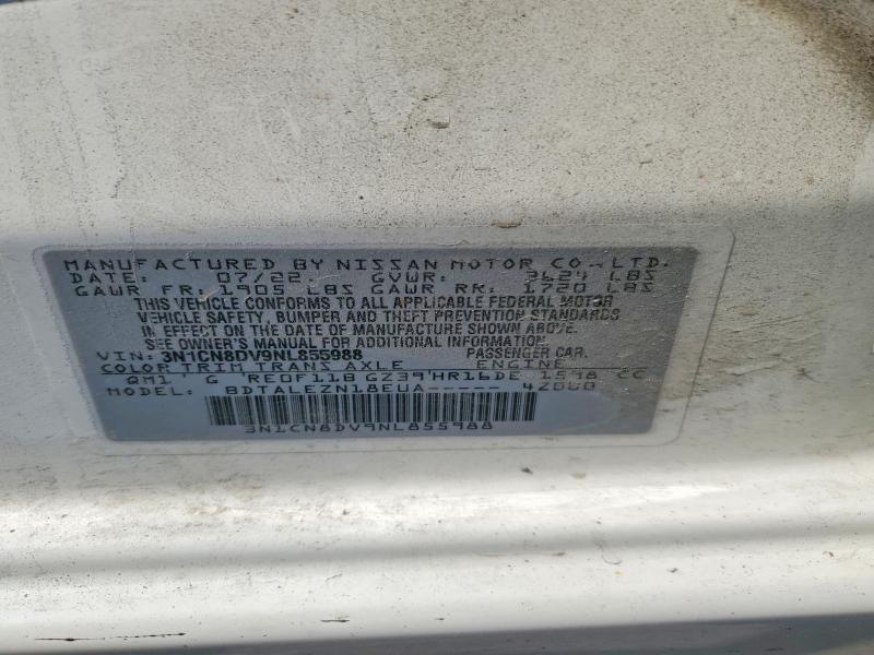 Aukcja sprzedaży 2022 Nissan Versa, vin: 3N1CN8DV9NL855988, numer aukcji: 60691476