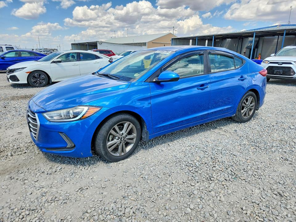 Продажа на аукционе авто 2018 Hyundai Elantra, vin: 5NPD84LF1JH291596, номер лота: 61588726