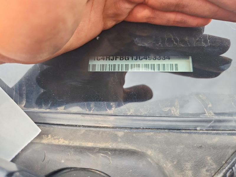 62769896 :رقم المزاد ، 1C4RJFBG1JC493334 vin ، 2018 Jeep Grand Cherokee مزاد بيع