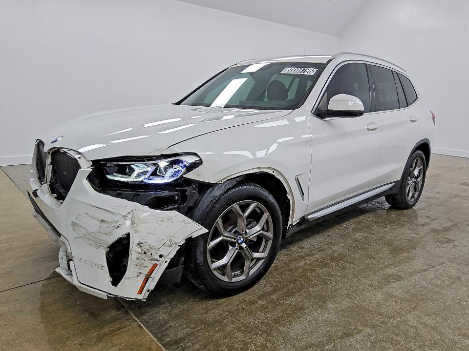 60088766 :رقم المزاد ، WBX47DP08NN121673 vin ، 2022 Bmw X3 مزاد بيع
