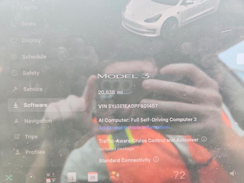 Продажа на аукционе авто 2023 Tesla Model 3, vin: 5YJ3E1EA0PF601457, номер лота: 62508696